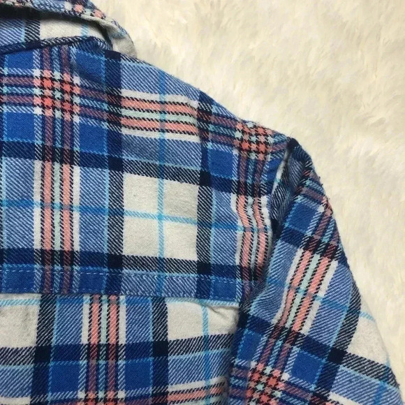 OshKosh Plaid Flannel Button-Up Shirt  Size 3T - Picture 6 of 16